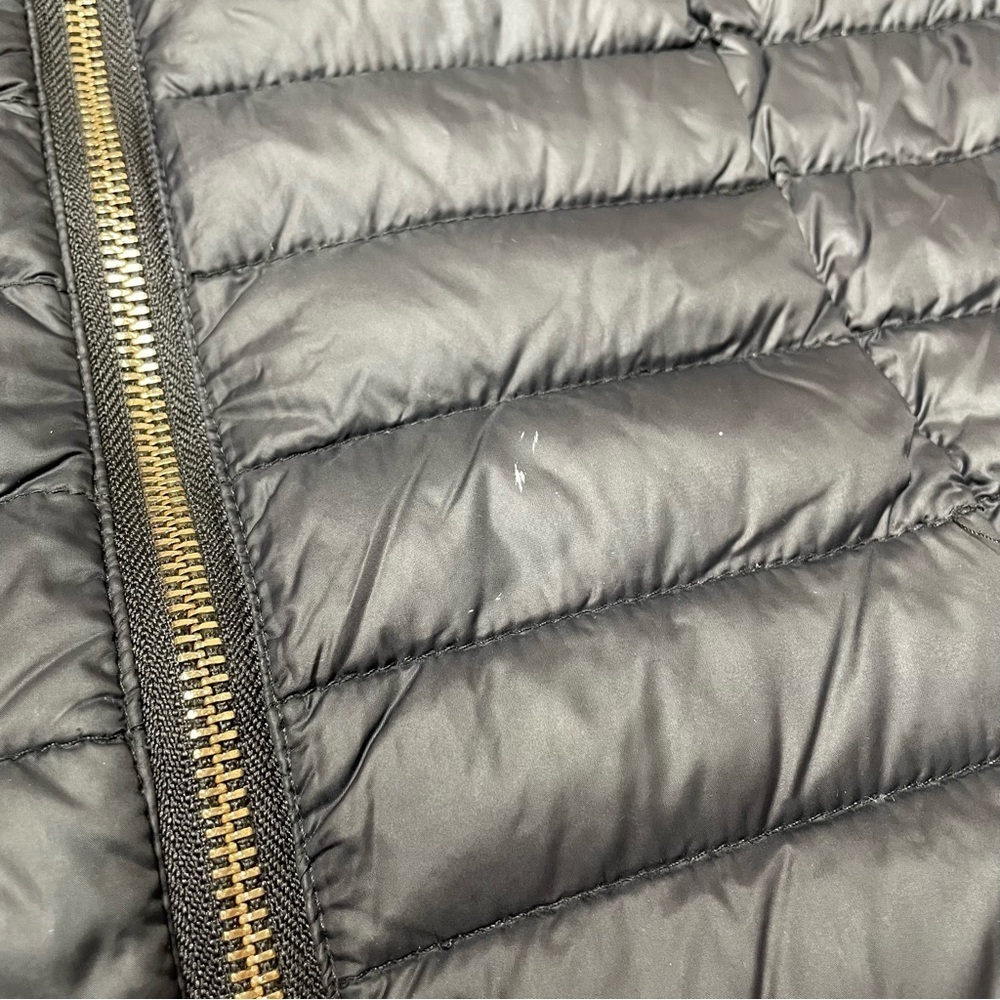Kate Spade Packable Puffer Jacket Duck Down Feathers Black Pink Extra Small XS - Picture 13 of 13
